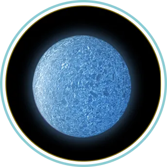 Photo de l’exoplanète bleue HD189733b