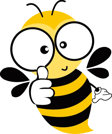 Illustration d'une abeille.